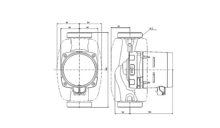 POMPA RECIRCULARE GRUNDFOS ALPHA3 32-80 180 99371965 [3]
