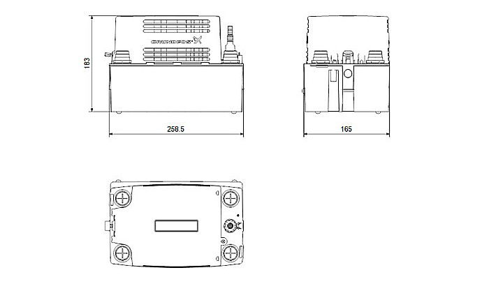 POMPA CONDENS GRUNDFOS CONLIFT 1 97936156 [3]
