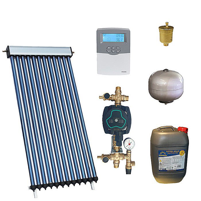 KIT PANOU SOLAR APA CALDA PRESURIZAT 2P ECONOMIC FARA BOILER PANOSOL C.300 [1]