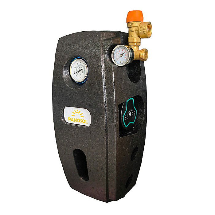 KIT PANOU SOLAR APA CALDA PRESURIZAT 30P CONFORT FARA BOILER PANOSOL C.328 [4]