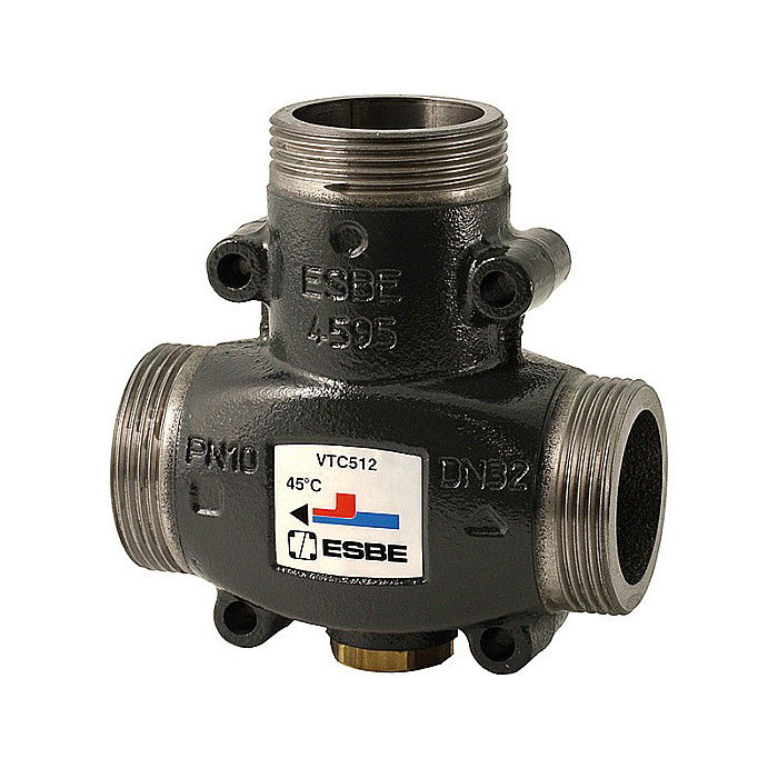 VENTIL TERMIC DE AMESTEC 11/2 FE 32-60 VTC512-32/60 DEBIT MARIT 17KVS ESBE 5102 2211 [1]