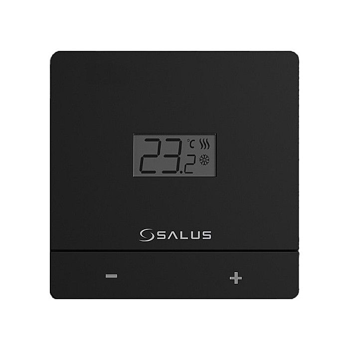 TERMOSTAT SALUS EASY230B NEPROGRAMABIL CU FIR NEGRU 230V PENTRU CENTRALA [1]