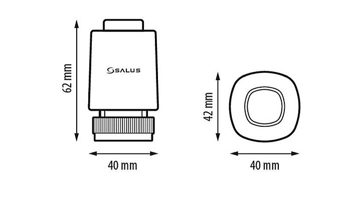 ACTUATOR TERMIC SALUS T28NC230V FILET M28X1.5 NORMAL INCHIS 230V [2]