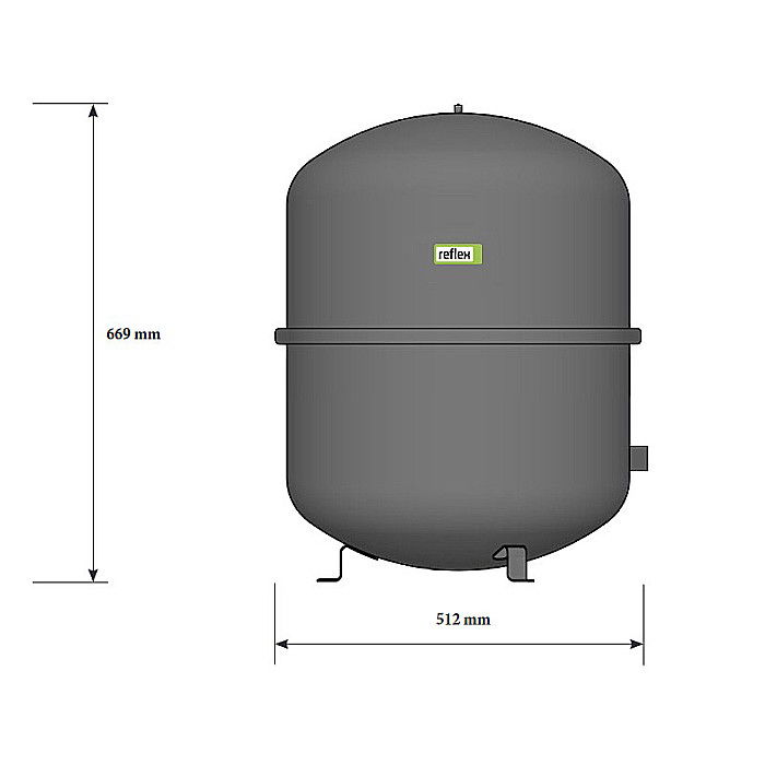 VAS EXPANSIUNE INCALZIRE 100L N100/6 REFLEX [2]