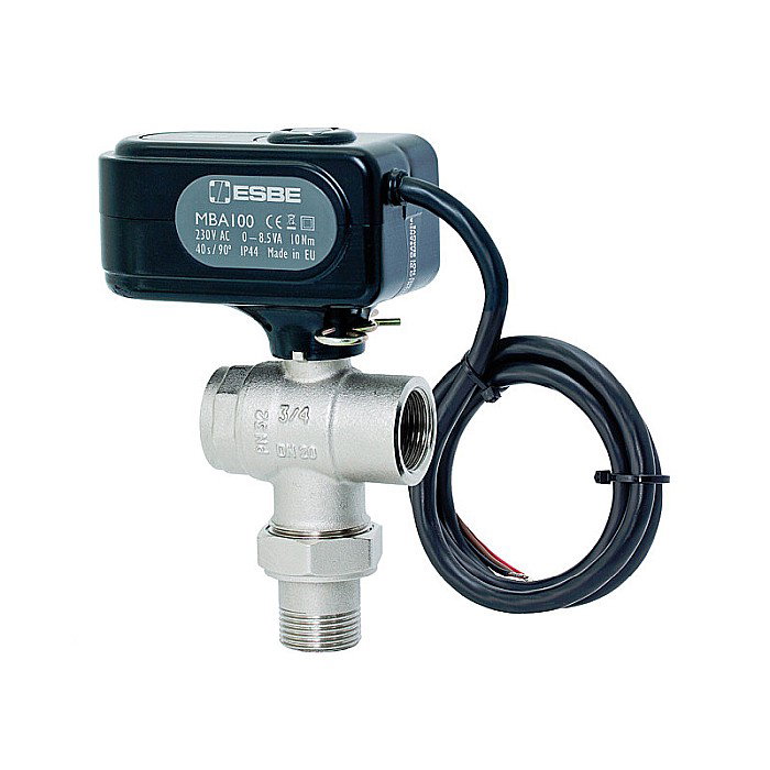 ROBINET CU BILA 3 CAI MOTORIZATE ON/OFF 1 FI MBA135-25 ESBE 4310 2200 [1]