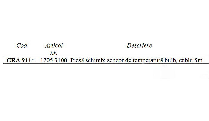SENZOR DE TEMPERATURA BULB PLAT CRA911 ESBE 1705 3100 [2]