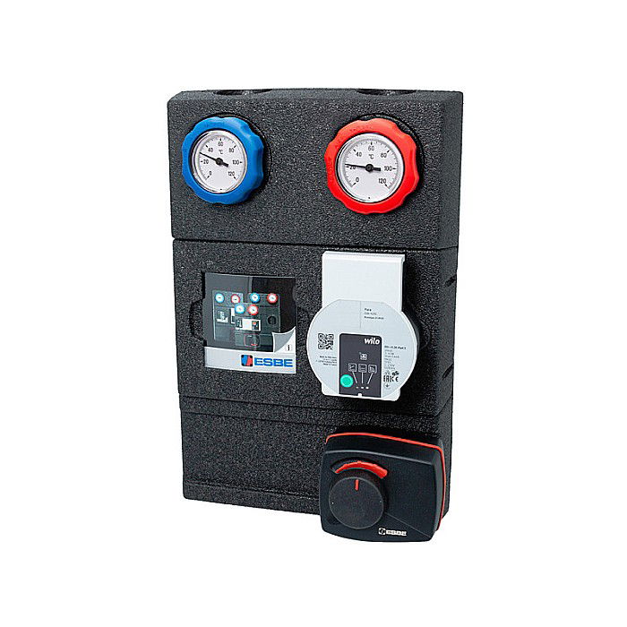 GRUP DE CIRCULATIE CU VENTIL DE AMESTEC SI SERVOMOTOR 11/4 WILO PARA 25/8 GRA211-32 ESBE 6104 2200 [1]