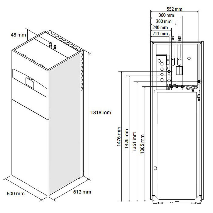 PACHET POMPA DE CALDURA ARISTON NIMBUS COMPACT 150 S-T NET TRIFAZAT 3302232 [8]