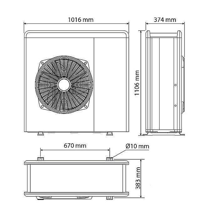 PACHET POMPA DE CALDURA ARISTON NIMBUS POCKET 80 M NET MONOFAZAT 3301872 [10]