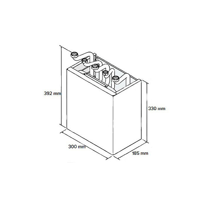 PACHET POMPA DE CALDURA ARISTON NIMBUS M HYBRID 120 T NET R32 TRIFAZAT CU CENTRALA TERMICA GENUS ONE+ 35 KW [8]