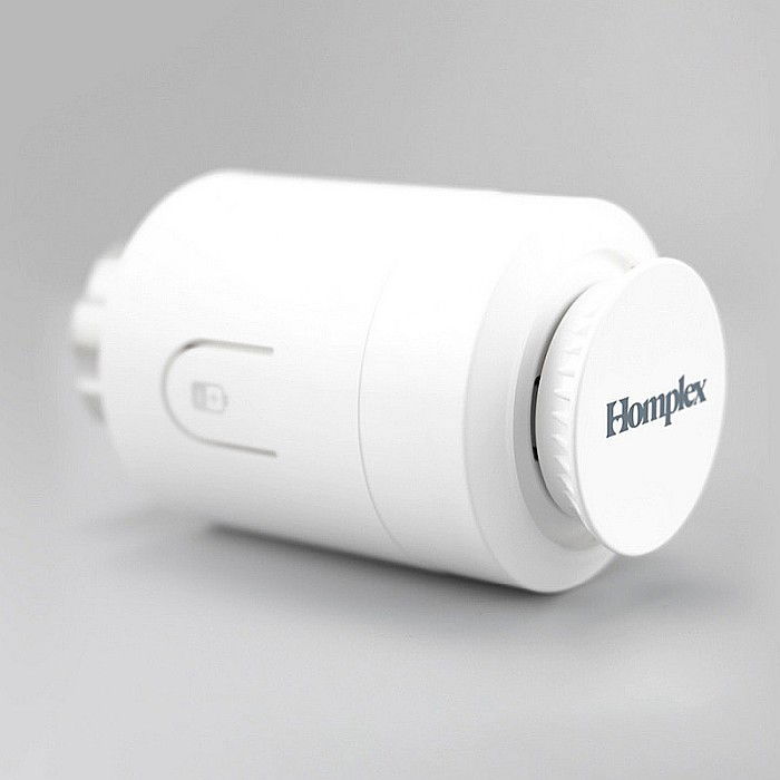 Cap termostatic inteligent Homplex HTRV23 Wi-Fi pentru robinet radiator - control prin aplicație, programare zilnică [5]