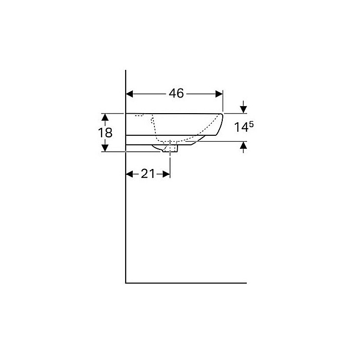 LAVOAR GEBERIT SELNOVA SQUARE ALB 50030011 [4]