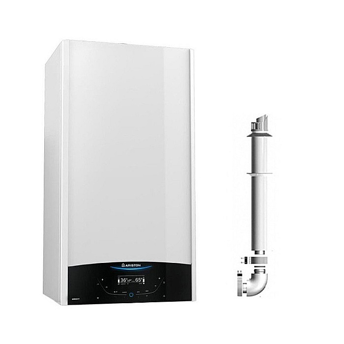 CENTRALA TERMICA PE GAZ IN CONDENSATIE ARISTON GENUS ONE+ 30, KIT EVACUARE INCLUS, MODEL 2023 [1]