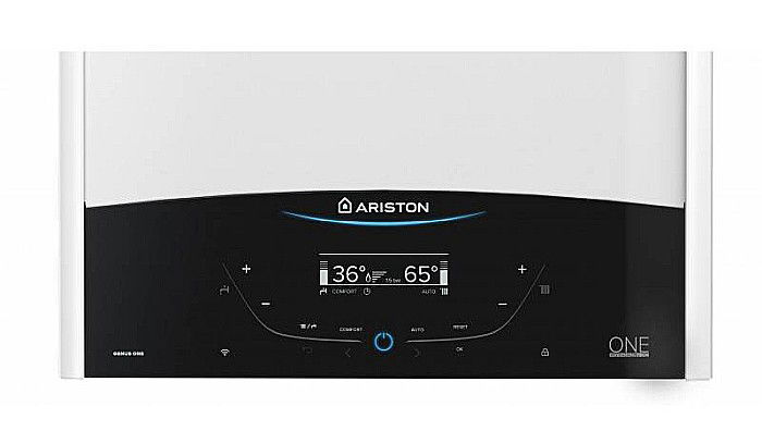 CENTRALA TERMICA PE GAZ IN CONDENSATIE ARISTON GENUS ONE+ SYSTEM 30 KIT EVACUARE INCLUS NUMAI INCALZIRE [4]