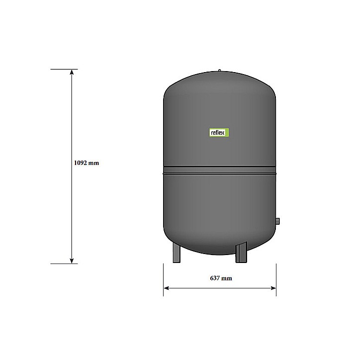 VAS EXPANSIUNE INCALZIRE 300L N 300/6 REFLEX [2]