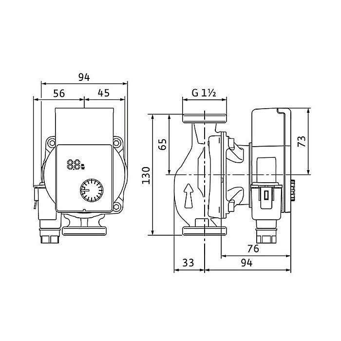 POMPA CIRCULATIE WILO YONOS PICO 1.0 25/1-4 130 4248083 [2]