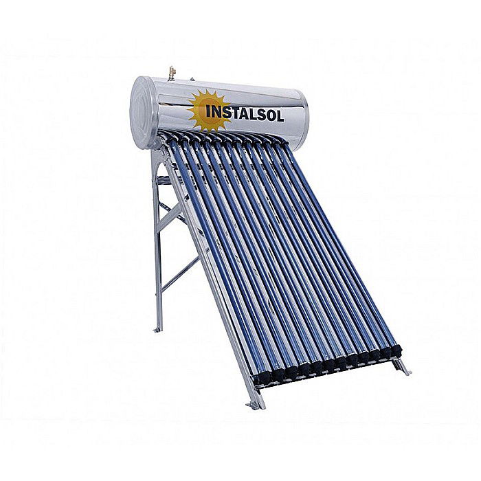 SISTEM PRESURIZAT PANOU SOLAR CU 12 TUBURI VIDATE SI BOILER 120L CU SUPORT + CONTROLER SOLAR TK7Y INSTASOL [2]