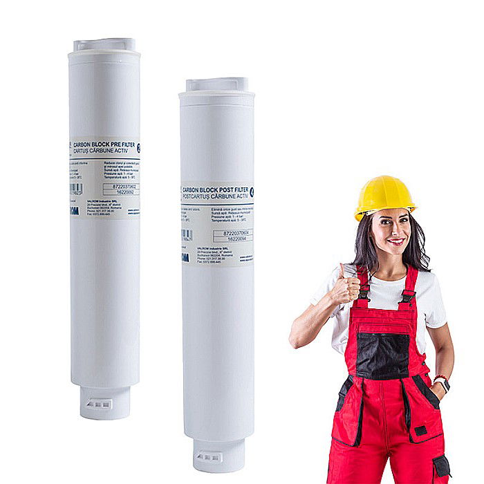 Pachet cartus carbune activ si postcartus carbune activ pentru osmoza inversa 600GPD Aquapur Valhoh Valrom [1]