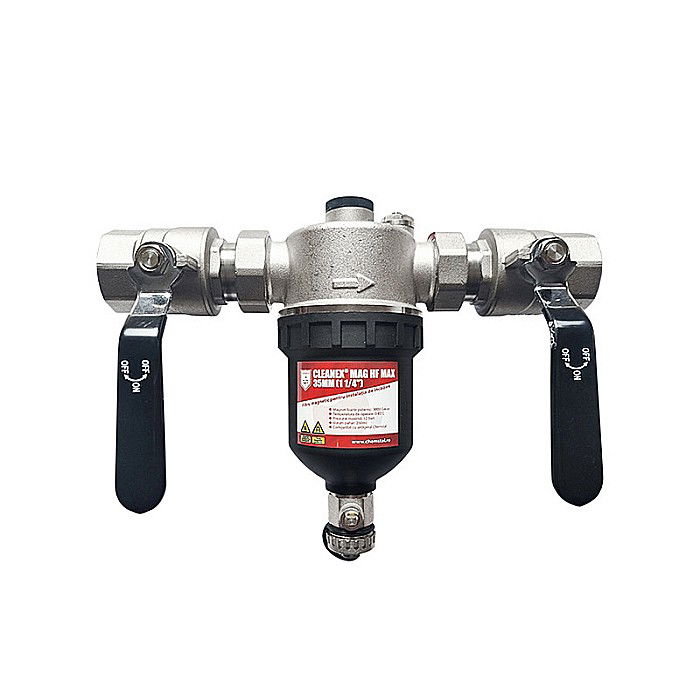 FILTRU ANTIMAGNETITA CLEANEX MAG HF MAX 11/4 (35MM) INSTALATIE TERMICA LBXHFMX001 [1]
