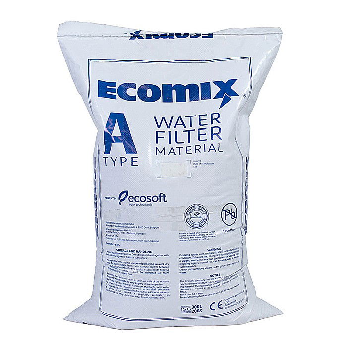 Rasina Ecomix Tip A pentru statii dedurizare sac 25 Litri 87181000025 Aquapur Valhoh Valrom [1]