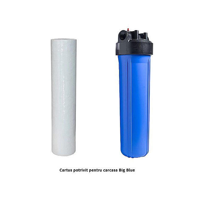 Cartus filtru apa rece 20 PP 20 microni BB Aquapur Valhoh Valrom AQUA07100120020 [2]