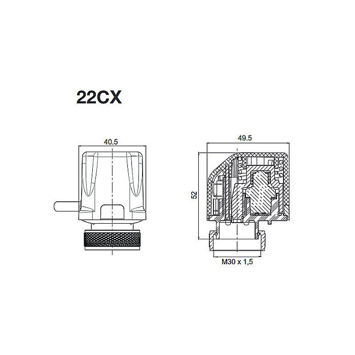 ACTUATOR ELECTROMOTOR NORMAL INCHIS 2 FIRE PENTRU VANA 2 SAU 3 CAI 22CX230NC2 WATTS [2]
