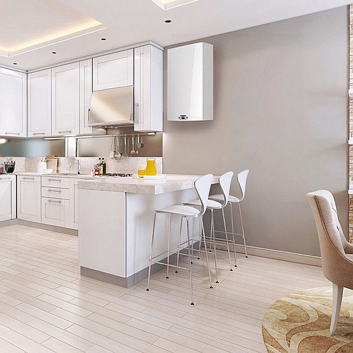 CENTRALA TERMICA PE GAZ ARISTON HS PREMIUM 30 KW EU2 IN CONDENSATIE KIT EVACUARE INCLUS 3301326 [3]