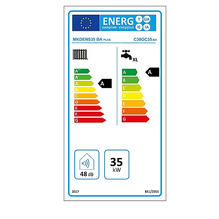 CENTRALA TERMICA PE GAZ IN CONDENSATIE MOTAN MKDENS 35 BA PLUS CU BOILER 40 L KIT EVACUARE INCLUS [4]