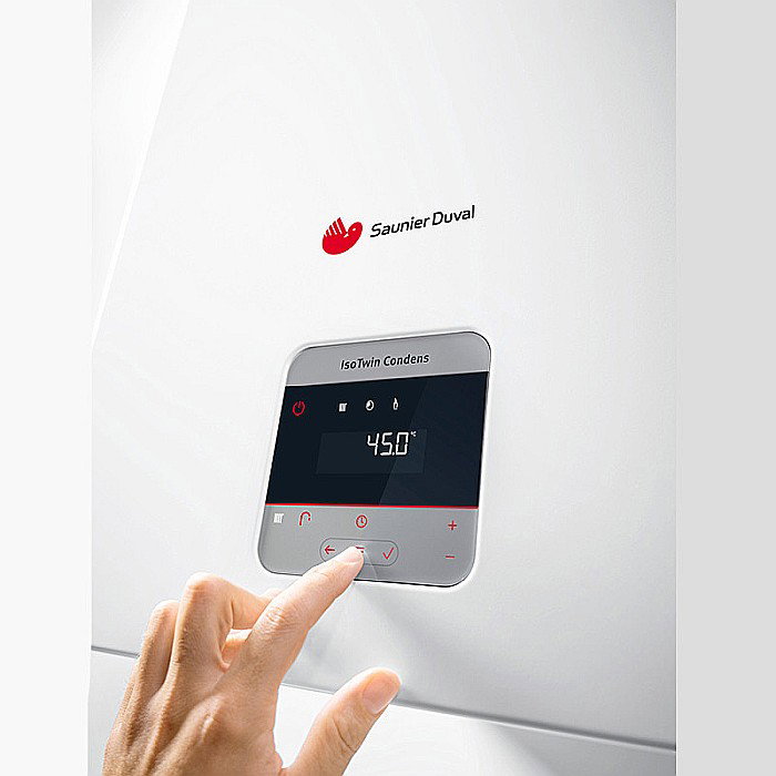 CENTRALA TERMICA IN CONDENSARE SAUNIER DUVAL ISOTWIN CONDENS T26 CU BOILER INCORPORAT 42 L KIT EVACUARE INCLUS [4]