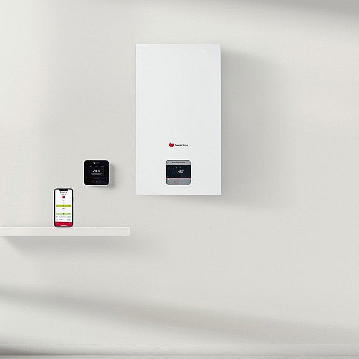 CENTRALA TERMICA PE GAZ IN CONDENSARE SAUNIER DUVAL THEMAFAST CONDENS MA35 KIT EVACUARE INCLUS [3]