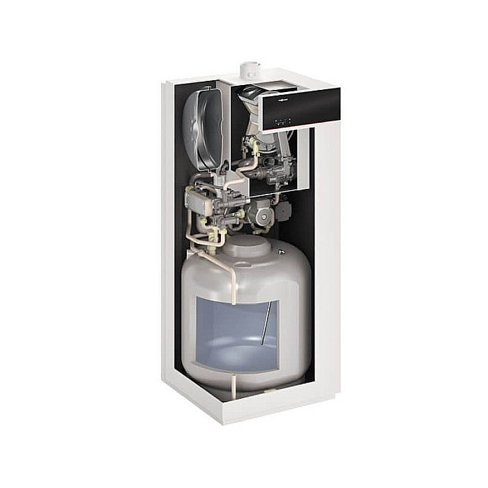 CENTRALA TERMICA PE GAZ IN CONDENSATIE VIESSMANN VITODENS 111-F 32KW CU BOILER INCORPORAT 100L WIFI KIT EVACUARE INCLUS [4]