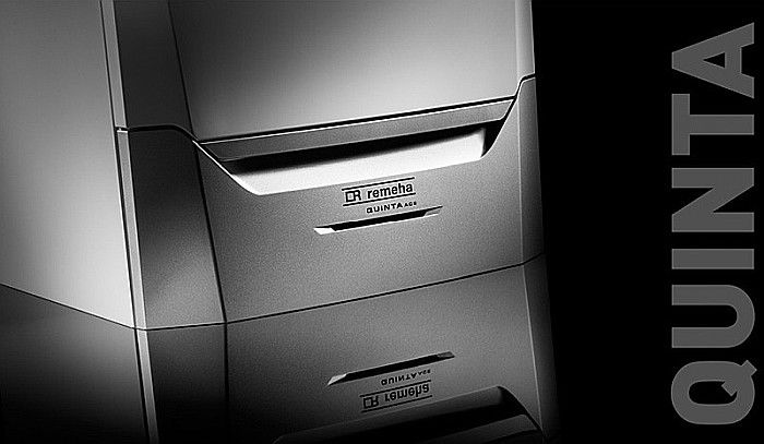 CENTRALA TERMICA PE GAZ IN CONDENSATIE REMEHA QUINTA ACE 115 BL DOAR INCALZIRE FARA VANA CU 3 CAI KIT EVACUARE INCLUS [4]