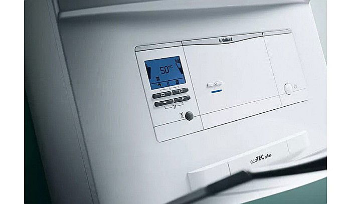 CENTRALA TERMICA PE GAZ IN CONDENSARE VAILLANT ECOTEC PLUS VU INT 656/5-5 63.5 KW DOAR INCALZIRE KIT DE EVACUARE INCLUS [4]