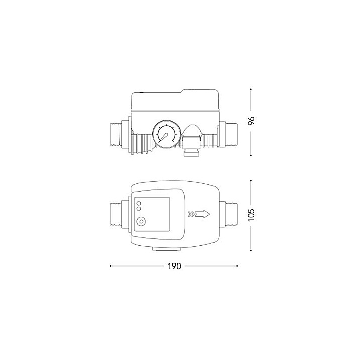 Presostat electronic Brio 2000 MT PFL.B2M [4]