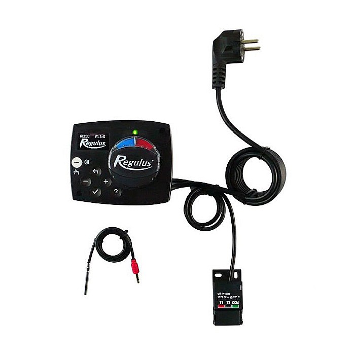 MOTOR ACTUATOR 230V PENTRU VANE DE MIXARE, CONTROL
 PENTRU TEMPERATURA FIXA, INCLUDE SENZOR PT1000 [1]