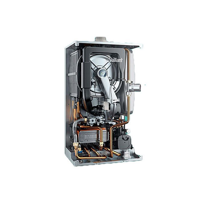 CENTRALA TERMICA PE GAZ IN CONDENSARE VAILLANT ECOTEC PLUS VU INT 656/5-5 63.5 KW DOAR INCALZIRE KIT DE EVACUARE INCLUS [5]
