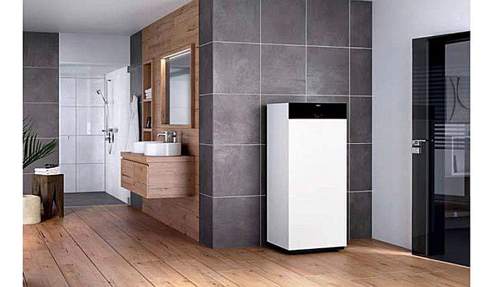 CENTRALA TERMICA PE GAZ IN CONDENSATIE VIESSMANN VITODENS 111-F 25KW CU BOILER INCORPORAT 100L WIFI KIT EVACUARE INCLUS [6]