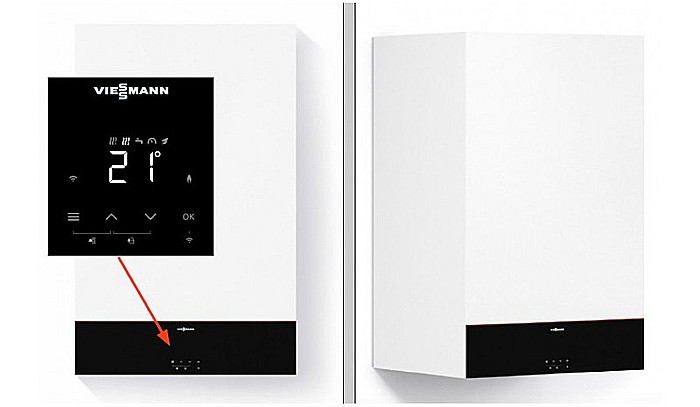 CENTRALA TERMICA PE GAZ IN CONDENSATIE VIESSMANN VITODENS 100-W 25KW DOAR INCALZIRE WIFI KIT EVACUARE INCLUS [8]