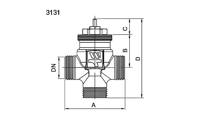 VANA CU 3 CAI 1 PN16 ETANSARE PLANA 31311P WATTS [2]