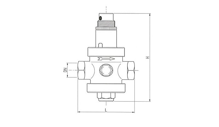 REDUCTOR PRESIUNE APA 3/4 EUROBRASS MALGORANI 143.34.N [2]