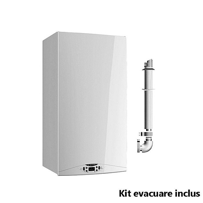 CENTRALA TERMICA PE GAZ ARISTON HS PREMIUM 24 KW EU2 IN CONDENSATIE KIT EVACUARE INCLUS 3301325 [1]