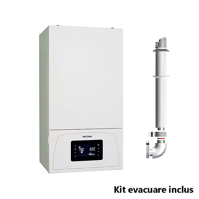 CENTRALA TERMICA IN CONDENSATIE MOTAN CONDENS 100 35 CH2 DOAR INCALZIRE KIT DE EVACUARE INCLUS [1]