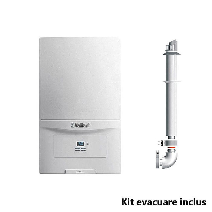 CENTRALA TERMICA PE GAZ IN CONDENSATIE VAILLANT ECOTEC PURE VUW 236/7-2 20.2 KW KIT EVACUARE INCLUS [1]