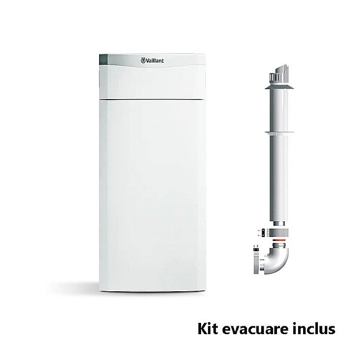 CENTRALA TERMICA PE GAZ IN CONDENSARE VAILLANT ECOCOMPACT VSC 306/4-5 30 KW BOILER INCORPORAT KIT DE EVACUARE INCLUS [1]