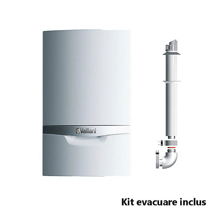 CENTRALA TERMICA PE GAZ IN CONDENSARE VAILLANT ECOTEC PLUS VU INT 656/5-5 63.5 KW DOAR INCALZIRE KIT DE EVACUARE INCLUS [1]