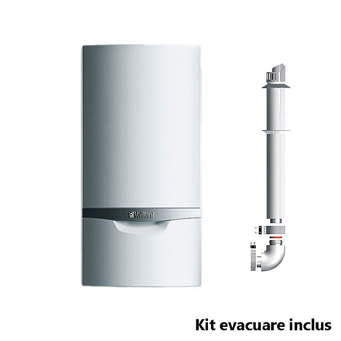 CENTRALA TERMICA PE GAZ IN CONDENSARE VAILLANT ECOTEC PLUS VU OE 1006/5-5 100 KW KIT DE EVACUARE INCLUS DOAR INCALZIRE [1]