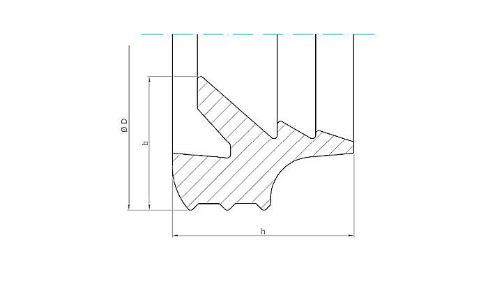 Garnitura etansare pentru capac rezervor apa subteran Kompactkit Valrom 47901000116 [3]