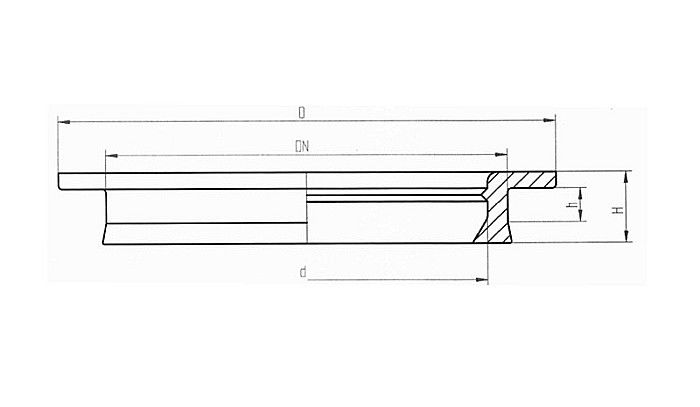 Garnitura racord camin 110x121 dnxd Kompactkit [2]