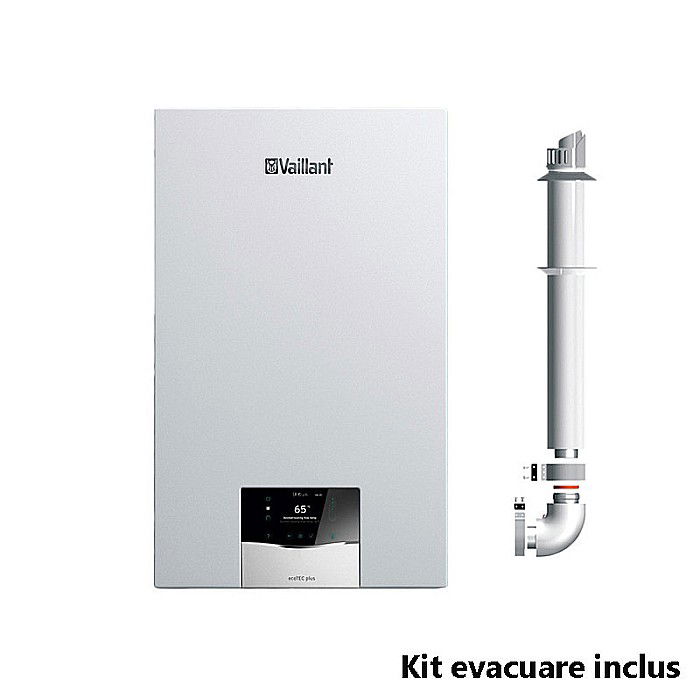 CENTRALA TERMICA PE GAZ IN CONDENSARE VAILLANT ECOTEC PLUS VUW 36CS/1-5 36 KW KIT EVACUARE INCLUS [1]