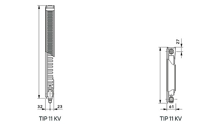 RADIATOR 33 400 400 VOGEL NOOT VONOVA DIN OTEL - 10 ANI GARANTIE [2]